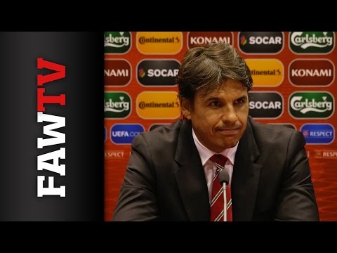 Chris Coleman reacts to win in Andorra