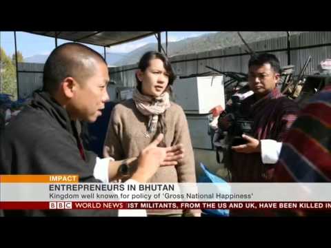 Interview with Karma Yonten of Greener Way, Bhutan by BBC World News 2013 09 12 14 30 01