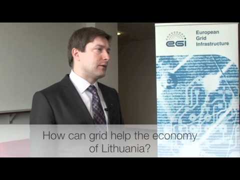 EGI User Forum 2011 - Minister of Economy of Lithuania