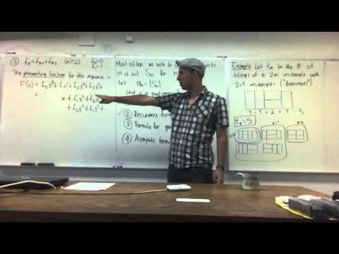 Lecture 1 . Enumerative Combinatorics (Federico Ardila)