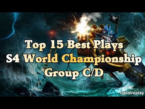 Top 15 Best Plays - League Of Legends S4 World Championship Group C/D