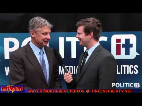 Gary Johnson Interview with Politic It - Charlotte North Carolina (2012-09-20)