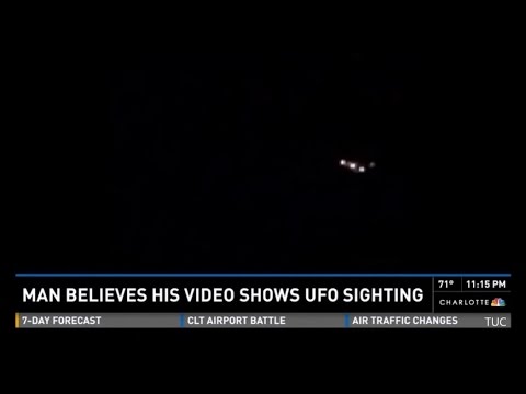 Charlotte NC Man Sees A UFO And Has The Video To Prove It - WCNC