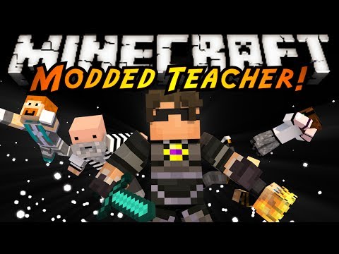 Minecraft Mini-Game : MODDED TEACHER! ANTIGRAVITY!