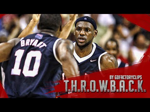 Kobe Bryant vs LeBron James Full Duel Highlights 2007 USA Scrimmage Blue vs White - MUST SEE!