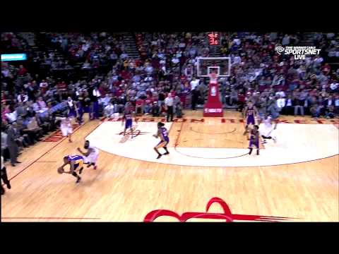 November 19, 2014 - Lakers vs. Rockets - Wesley Johnson Game Winning Steal And Layup