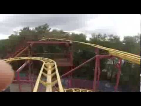 walibi agen aout 2013  la coccinelle le boumerang la luge le drakar le scratch