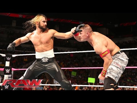 John Cena vs. Seth Rollins: Raw, October, 27, 2014