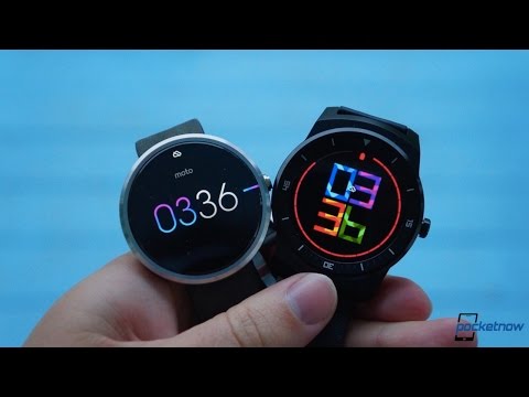 LG G Watch R vs Moto 360