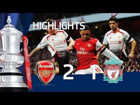 Arsenal vs Liverpool 2-1 FA Cup 5th Round goals & highlights 2014