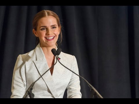 Emma Watson at the HeForShe Campaign 2014 - Official UN Video