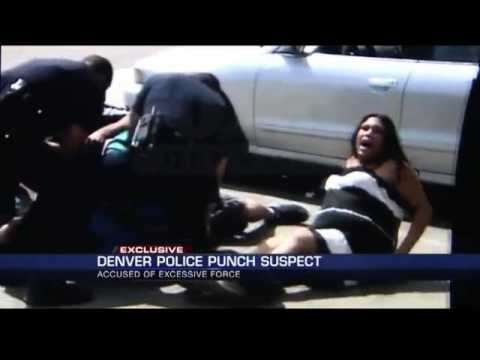 Denver police officer seen tripping pregnant woman, repeatedly punching suspect’s face