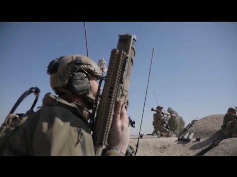 Afghan And U.S Special Forces In Heavy Combat Action With Taliban In Afghanistan