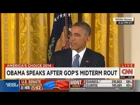 Barack Obama Speech Press Conference | Reaction To Republicans Winning the Senate | FULL VIDEO