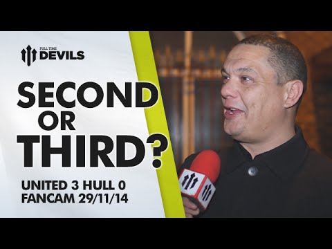 SECOND OR THIRD? | Manchester United 3 Hull City 0 | FANCAM