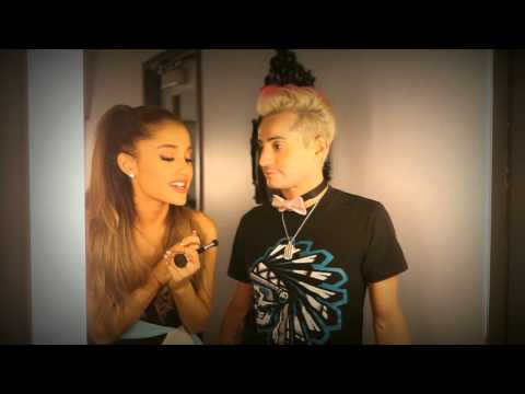 Frankie Grande Interviews Ariana Grande Backstage - AMAs 2014