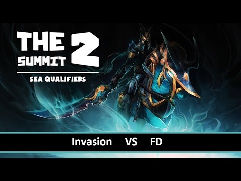 [ Dota2 ] Invasion vs FD - The Summit 2 SEA - Thai Caster