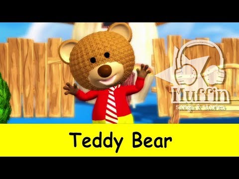 Muffin Songs - Teddy Bear   | nursery rhymes & children songs with lyrics