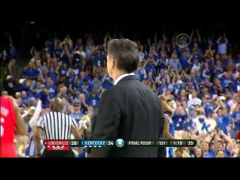 #1 Kentucky vs #4 Louisville Ncaa Tournament Final Four 2012 (Full Game)