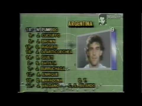 argentina alemania mexico 1986 partido completo mundial mejico 86 final copa del mundo mexico 1986