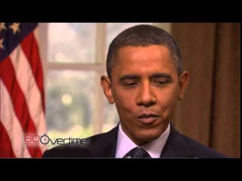 President Obama 60 Minutes interview VIDEO Barack Obama 