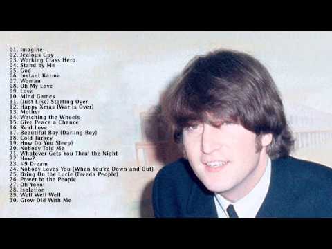 John Lennon Greatest hits full album - Best songs of John Lennon