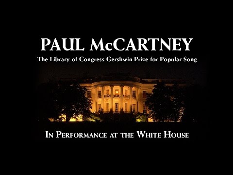 PAUL McCARTNEY IN PERFORMANCE AT THE WHITE HOUSE (Complete)