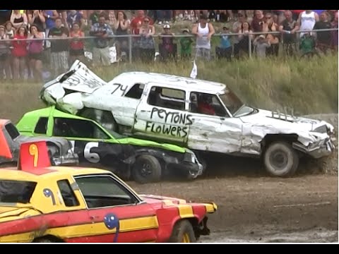 2014 Gander Demolition Derby - Big Car Heat