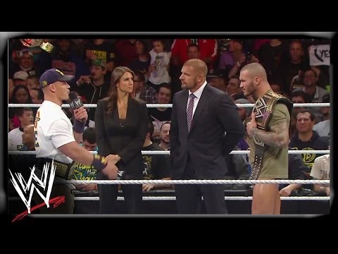 The Authority announces the WWE Championship Unification Match: Raw, November 25, 2013