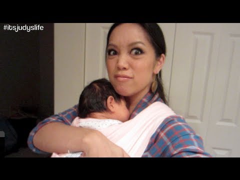 SQUEEZING BABY! - November 25, 2012 - itsJudysLife Vlog