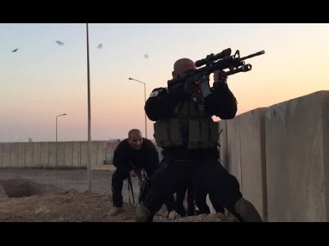 Iraq War - Iraqi Paramilitary In Combat With ISIS During Recent Clashes In Iraq