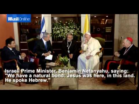 Aramaic! Pope corrects Israeli PM on Jesus' language