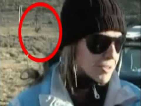 Alien Walking on Live Argentina News Cast, August 8, 2010, No UFO Sighting But So Cool.