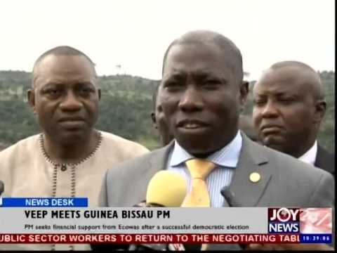 Veep meets Guinea Bissau PM - News Desk (27-10-14)