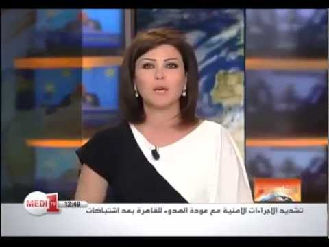 Morocco News Anchor Mom Interrupted Reading The News