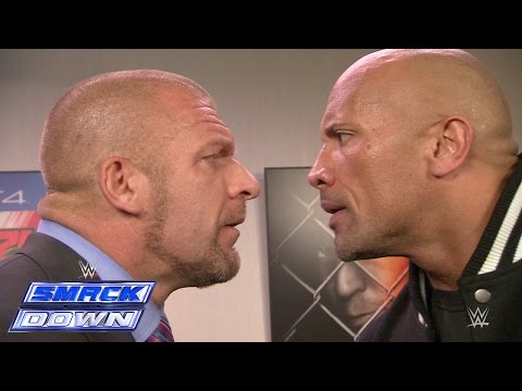 The Rock and Triple H take an aggressive stroll down memory lane: SmackDown, Oct. 10, 2014