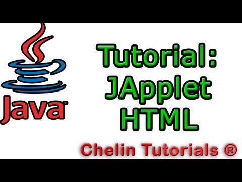 Tutorial Programacion Java 59: Applet en HTML