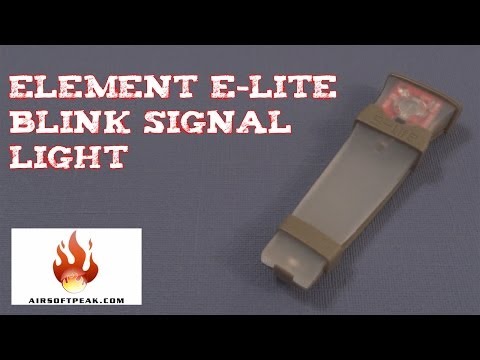 (Review) ELEMENT E-Lite Blink Signal Light Two Modes Red