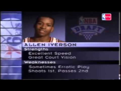 Allen Iverson - NBA Draft 1996