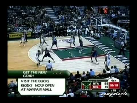 Michael Redd 57pts vs. Jazz (11.11.2006)-42pts in the 2nd half