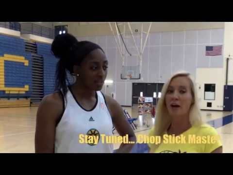 CJ's Close UP with Nneka Ogwumike at LA Sparks Training Camp