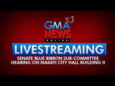 Livestream: Senate hearing on Makati City Hall Building 2