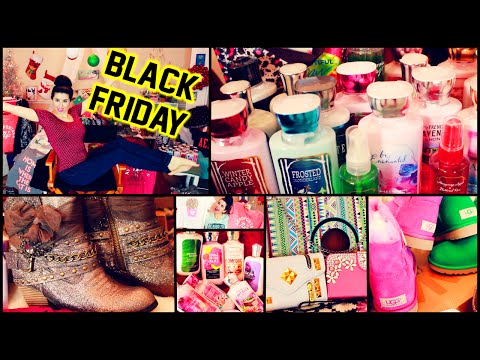 HUGE BLACK FRIDAY HAUL: Bethany Mota | Bath & Body Works | ULTA & MORE!!!