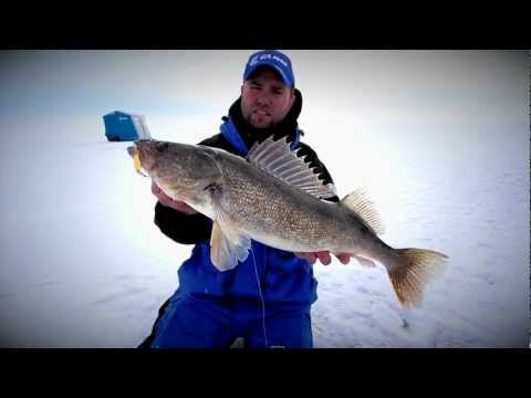 Ice Fishing: Mille Lacs Mud Flat Walleyes