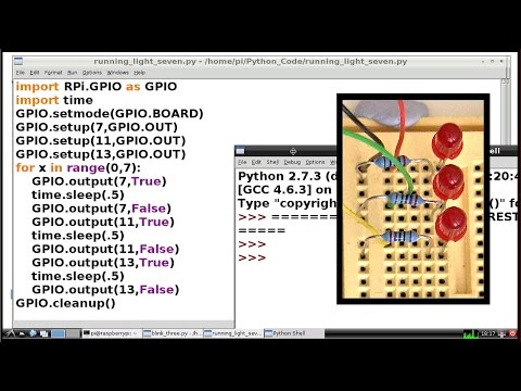 Raspberry Pi Robotics #1: GPIO Control