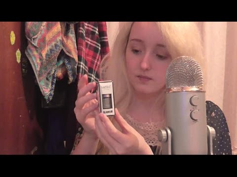 Close Up Whispers - Ear-to-Ear  - Tapping, Squishy Sounds, -  ASMR