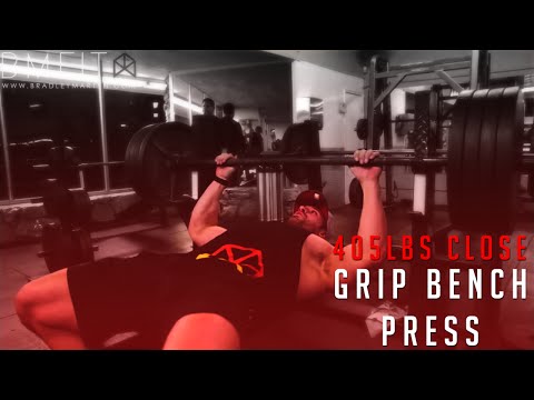 405lbs Close Grip Bench Press