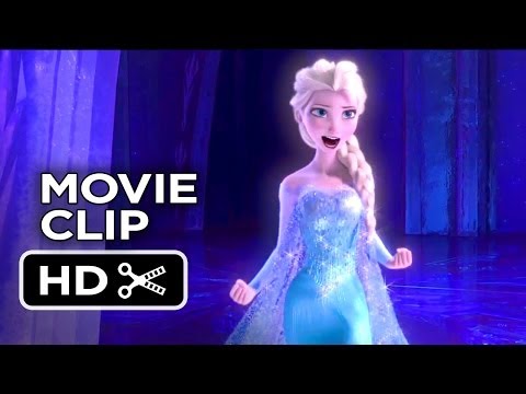 Frozen Official Movie Clip - 'Let It Go' Song (2013) - Kristen Bell Disney Movie HD