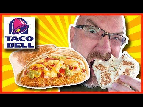 Taco Bell Breakfast Review - California A.M. CRUNCHWRAP® with Drive Thru Experience