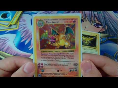 Opening a Shadowless Base Set Charizard! 1st Charizard Pull On YouTube!